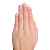 Vintage Platinum Diamond Eternity Band Ring