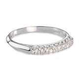 Vintage Platinum .22ctw Diamond Wedding Band