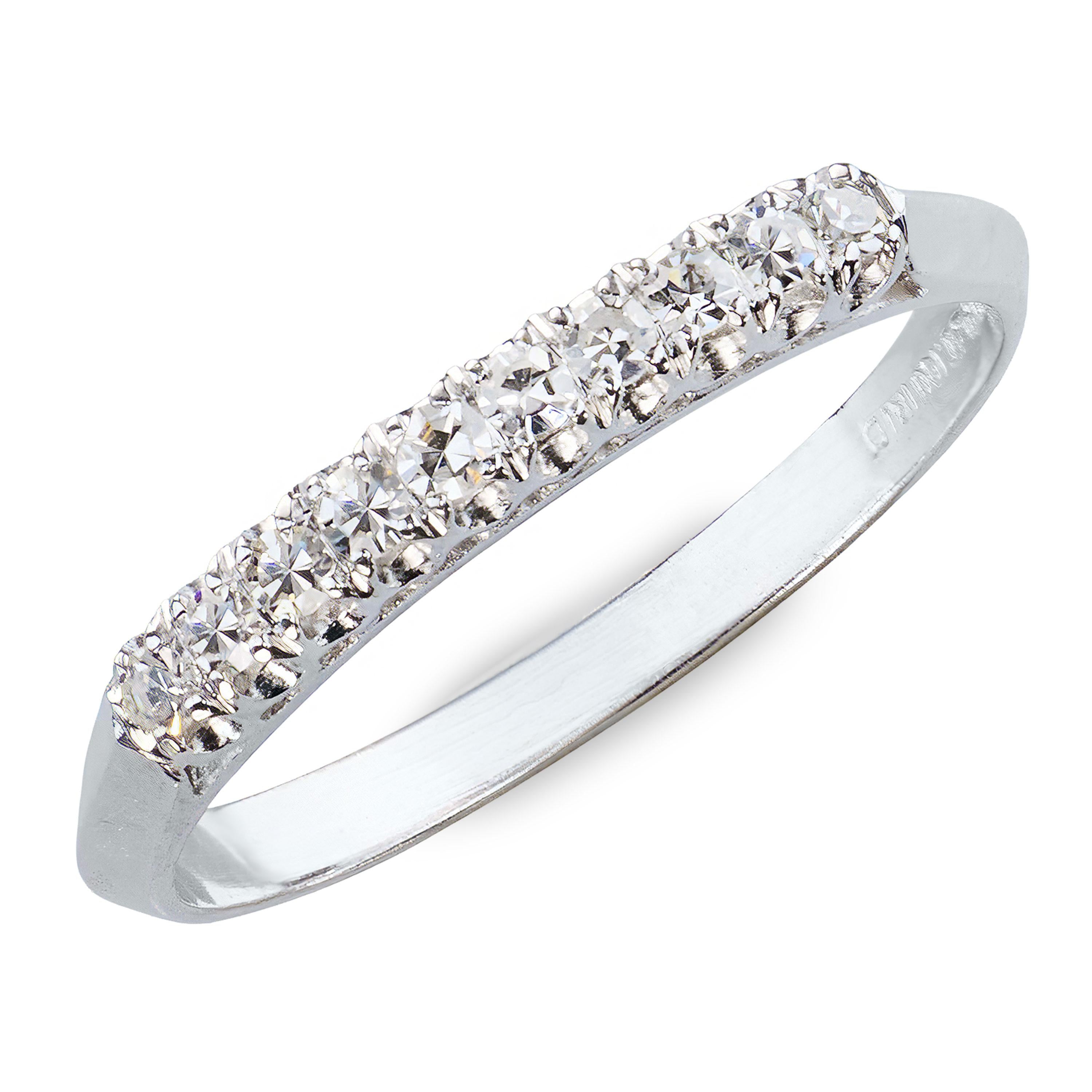 Vintage Platinum .22ctw Diamond Wedding Band