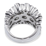 18k White Gold Bertani & Co. 2.82tcw Diamond Pave Ring