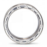 BVLGARI B.Zero1 18K White Gold 3-Band Ring