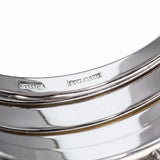 BVLGARI B.Zero1 18K White Gold 3-Band Ring