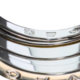 BVLGARI B.Zero1 18K White Gold 3-Band Ring