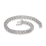White Gold 12.21ctw Diamond Tennis Bracelet