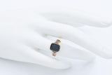 Vintage Yellow Gold Bloodstone Carved Intaglio Ring