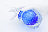 Designer Murano Art Glass Perfume Bottle Decanter with Stopper