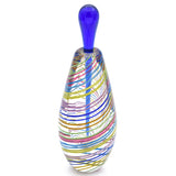 Glass Eye Studio 1997 Murano Art Glass Perfume Bottle Decanter with Stopper