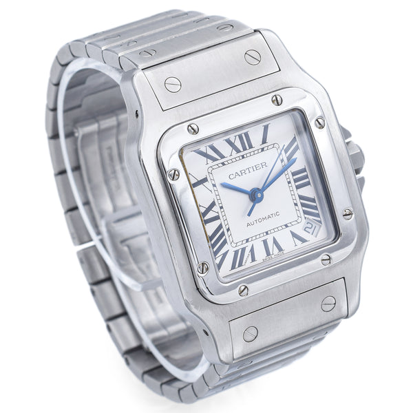 Cartier Santos Galbee Stainless Steel Automatic Men’s Watch Ref 2823