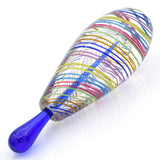 Glass Eye Studio 1997 Murano Art Glass Perfume Bottle Decanter with Stopper