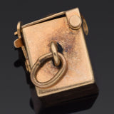Vintage 14K Yellow Gold Jack in The Box Movable Charm Pendant 2.5 Grams