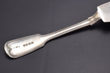 Antique 1868 George Adams London Sterling Silver Fish Knife 186.0 Grams 12 3/8"