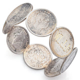 1883 Hawaiian 90% Silver 6 Dimes Napkin Ring 19.0 Grams