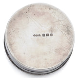 Liberty and Co. Birmingham Sterling Silver Round Trinket Jewelry Box