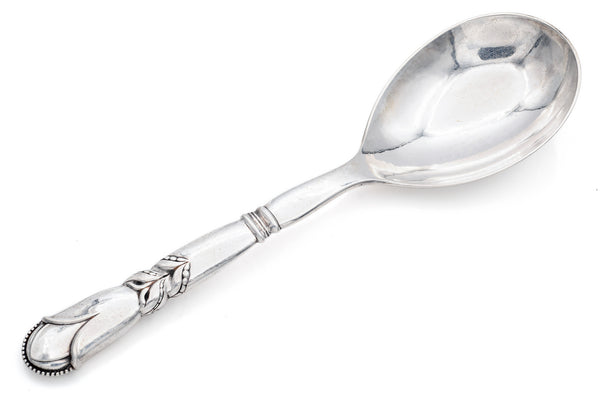 Georg Jensen Sterling Silver Pattern # 57 Serving Spoon