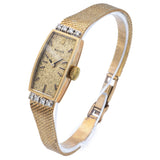 Rolex 14K Yellow Gold Diamond Hand Wind Women's Watch