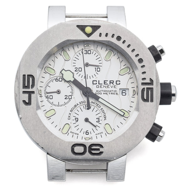 Clerc CXX Scuba Stainless Steel Men's Automatic Date Watch 42 mm