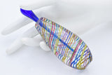 Glass Eye Studio 1997 Murano Art Glass Perfume Bottle Decanter with Stopper