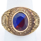 BARRS 10K Yellow Gold University of Pennsylvania 1951 Class Ring