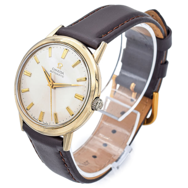 Vintage Omega Seamaster Men's GF/Steel Automatic Wristwatch 34 mm