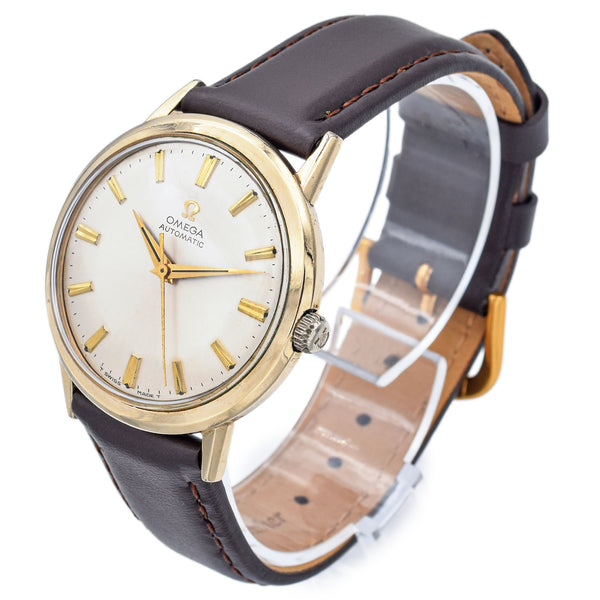 Vintage Omega Men's GF/Steel Automatic Wristwatch 34 mm