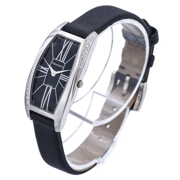 Tiffany & Co. Gemea 18K White Gold Diamond Quartz Women's Watch