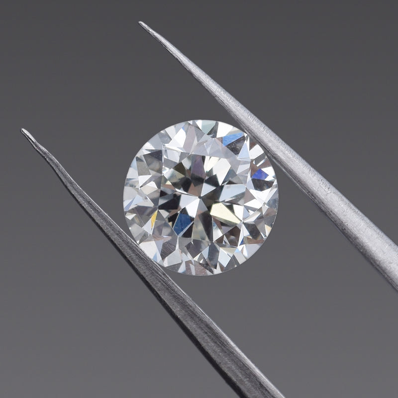 GIA Cert 1.27 Ct Old Euro Round Brilliant K VVS2 Loose Diamond 6.81 - 6.90 x 4.31 mm