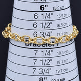 Tiffany & Co. Paloma Picasso 18K Yellow Gold X Cable Link Bracelet + Box