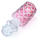 Designer Murano Art Glass Perfume Bottle Decanter with Stopper