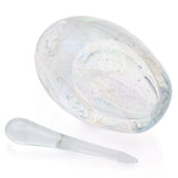 Designer Murano Art Glass Perfume Bottle Decanter with Stopper