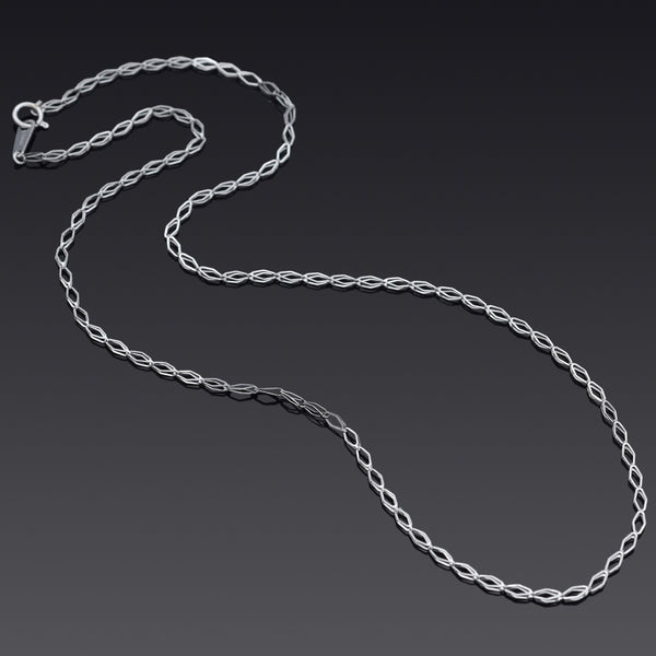 Estate Japanese 950 Platinum Chain Necklace 18 Inches