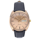 Vintage Longines 5 Star Admiral 18K Yellow Gold Automatic Men's Day Date Watch