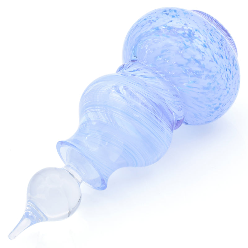 Designer Murano Art Glass Perfume Bottle Decanter with Stopper
