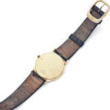 Baume & Mercier Geneve 14K Gold Diamond Dial Quartz Men's Watch Ref. 97266 + Box