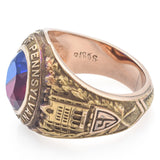 BARRS 10K Yellow Gold University of Pennsylvania 1951 Class Ring