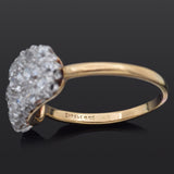 Antique Shreve & Co. 18K Yellow Gold & Platinum 1.64 TCW Old Euro Diamond Ring