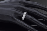 Estate 14K White Gold 0.83 TCW Diamond Ring Size 6.5