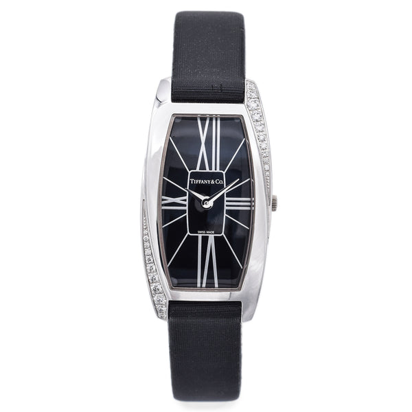 Tiffany & Co. Gemea 18K White Gold Diamond Quartz Women's Watch