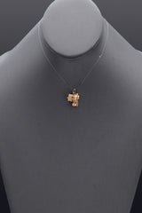 Vintage 14K Yellow Gold Family in Boot House Movable Charm Pendant 5.1 Grams