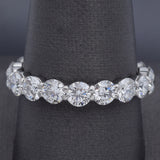 Estate Platinum 4.50 TCW Diamond Eternity Band Ring