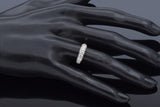Vintage 14K Yellow Gold 0.50 TCW Diamond Band Ring Size 7.5