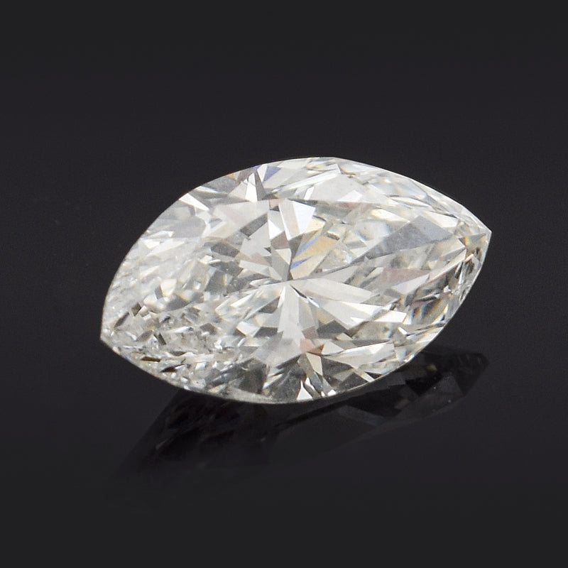 GIA Certified 0.89 Carat Round Brilliant I SI2 Diamond 8.93 x 4.95 x 3.34 mm