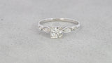 Vintage Platinum 0.55tcw G Vs1 Diamond Ring