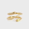 Georg Jensen 18k Yellow Gold Polished Wrap Ring