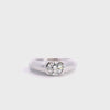 Birks Platinum GIA Certified 0.72ct H VS2 Sleek Engagement Ring