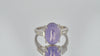 Antique Platinum No Heat Star Sapphire Statement Ring
