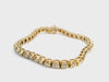 14k Yellow Gold 4.29tcw Diamond Tennis Bracelet