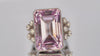 GIA Certified 14K Gold 30.50 Ct Kunzite & 0.80 TCW Diamond Cocktail Ring 13.21 G