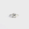 Vintage 2.2ct Round Brilliant Diamond White Gold Engagement Ring