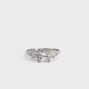 Vintage Platinum 0.68ct Diamond Engagement Ring