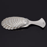 Vintage Tiffany & Co Sterling Silver Shell Tea Caddy Spoon 16.8Grams 79.7x34.7mm